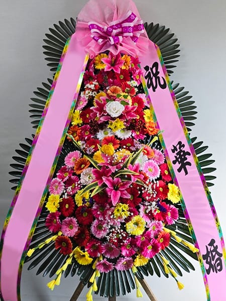 벨라루체웨딩홀 서울점 가장 인기있는 3단화환 기본형